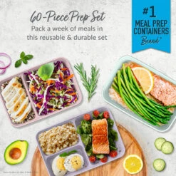 Bentgo Prep 60-Piece Meal Prep Kit 31 Bentgo Prep 60-Piece Meal Prep Kit -Bentgo BGPRPAK3 P 2