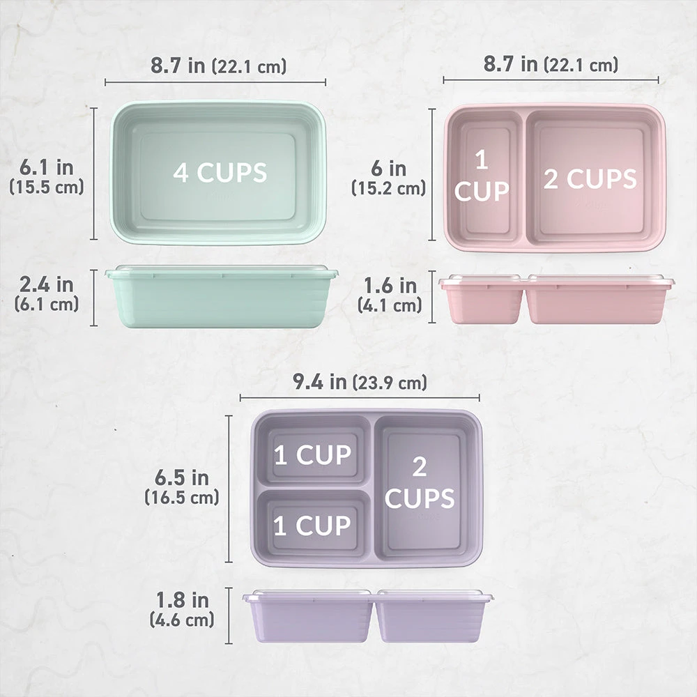 Bentgo Prep 60-Piece Meal Prep Kit 17 Bentgo Prep 60-Piece Meal Prep Kit - Image 15