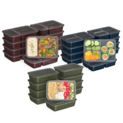 Bentgo Prep 60-Piece Meal Prep Kit 38 Bentgo Prep 60-Piece Meal Prep Kit -Bentgo BGPRPAK3 R 1