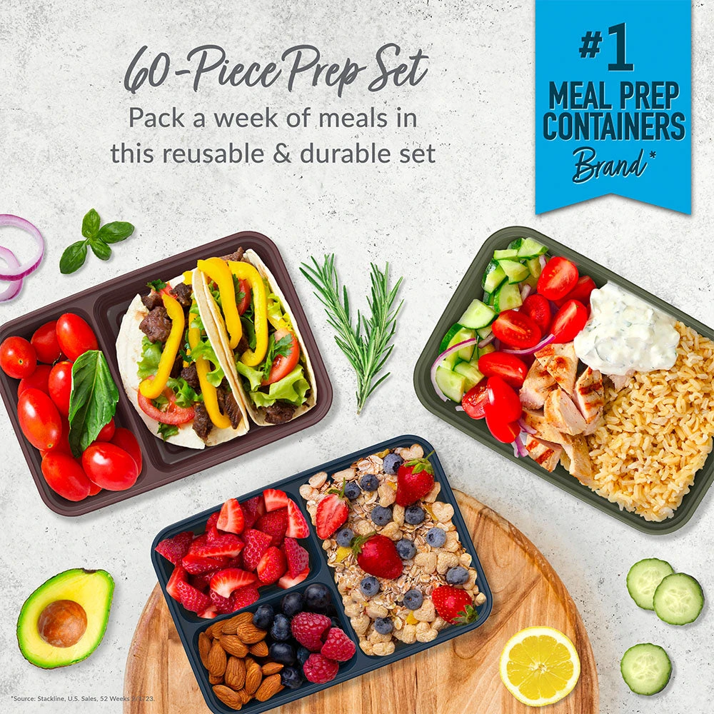 Bentgo Prep 60-Piece Meal Prep Kit 20 Bentgo Prep 60-Piece Meal Prep Kit - Image 18