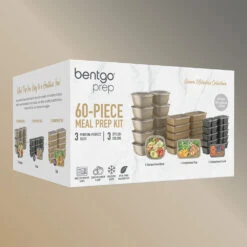 Bentgo Prep 60-Piece Variety Meal Prep Kit -Bentgo BGPRPAK5 M 8