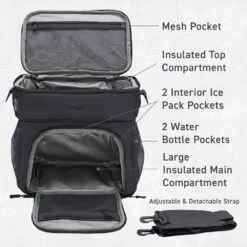Bentgo Prep Deluxe Multimeal Bag -Bentgo BGPRPBAG DG 5