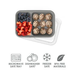 Bentgo Prep 2-Compartment Snack Containers -Bentgo BGPRSNK PT 3