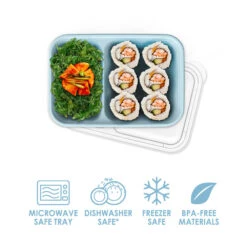 Bentgo Prep 2-Compartment Snack Containers -Bentgo BGPRSNK SK 3