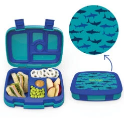 Bentgo Kids Prints Lunch Box & Lunch Bag -Bentgo BGPTBDL1 SHK 3