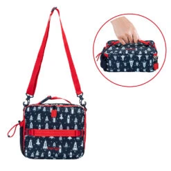 Bentgo Kids Prints Lunch Box, Lunch Bag, & Ice Packs -Bentgo BGPTBDL2 RKT 8