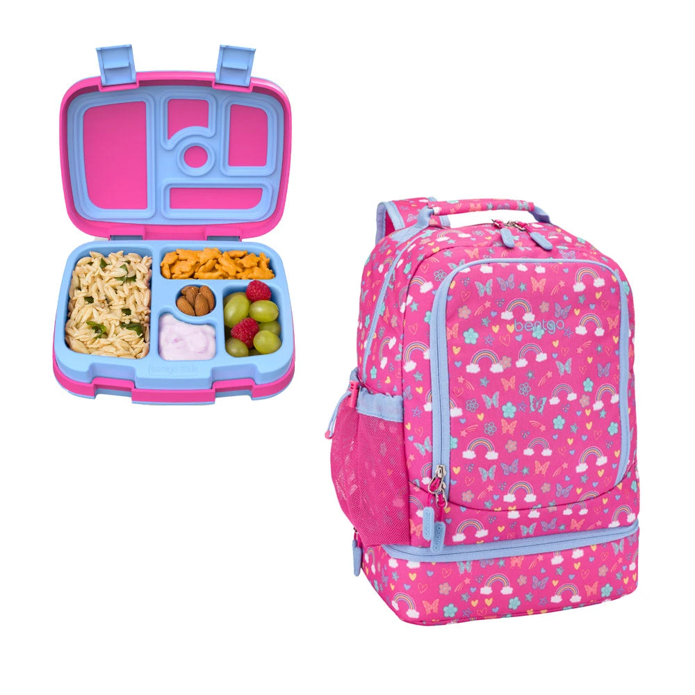 Bentgo Kids Prints Lunch Box & Backpack 3 Bentgo Kids Prints Lunch Box & Backpack