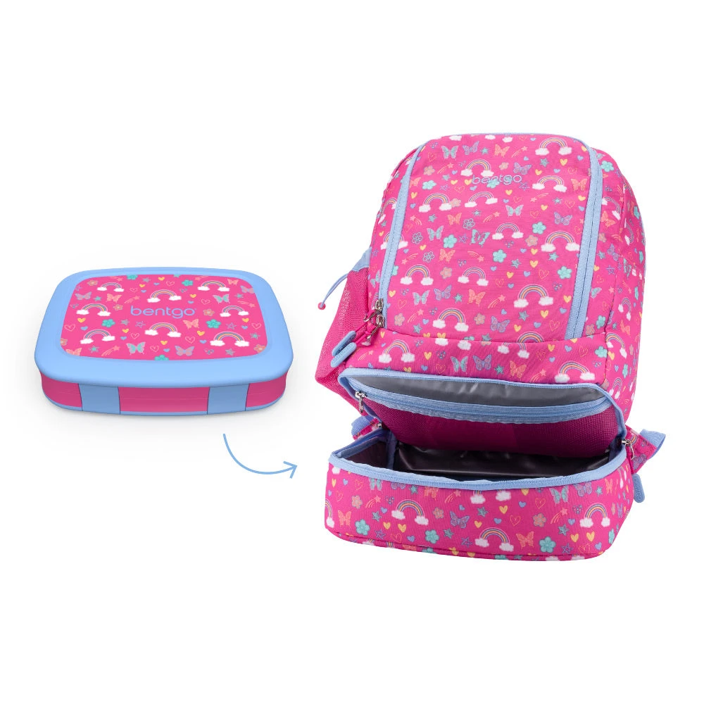 Bentgo Kids Prints Lunch Box & Backpack 4 Bentgo Kids Prints Lunch Box & Backpack - Image 2