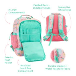 Bentgo Kids Prints Lunch Box & Backpack 41 Bentgo Kids Prints Lunch Box & Backpack -Bentgo BGPTBDL3 TRO 9