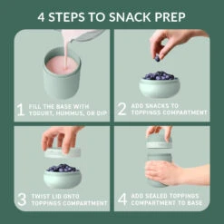 Bentgo Snack Cup -Bentgo BGSNKCP MG 4 fa28fed1 2311 487c a903 ab24b737b155