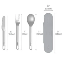 Bentgo Stainless Steel Travel Utensil Set -Bentgo BGSSUT Y 6