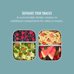 Bentgo MicroSteel Lunch Box -Bentgo BGSTLCH AQ 5