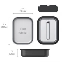 Bentgo MicroSteel Lunch Box -Bentgo BGSTLCH CB 7