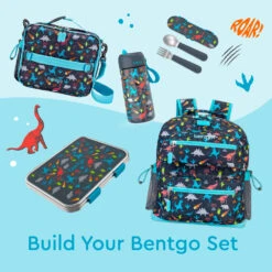 Bentgo Kids Stainless Steel Prints Lunch Box -Bentgo BGSTLPT DNO 6