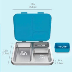 Bentgo Kids Stainless Steel Prints Lunch Box -Bentgo BGSTLPT DNO 7