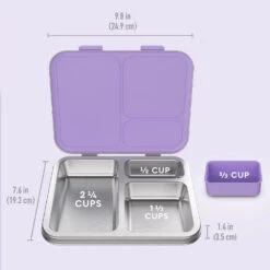 Bentgo Kids Stainless Steel Prints Lunch Box -Bentgo BGSTLPT UNI 7