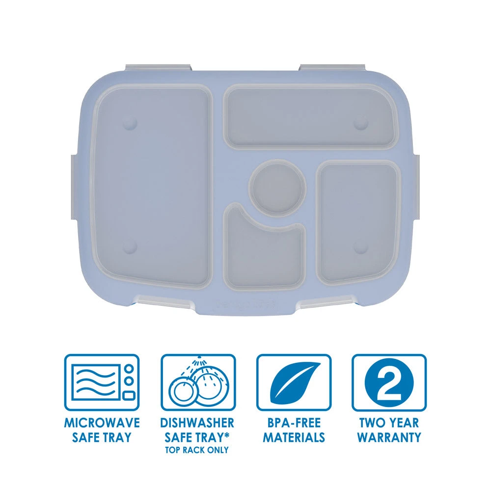 Bentgo Kids Tray With Transparent Cover 4 Bentgo Kids Tray With Transparent Cover - Image 2