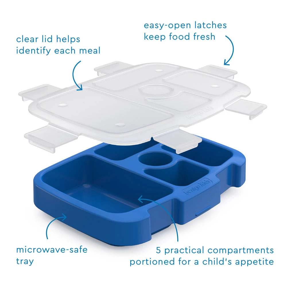 Bentgo Kids Tray With Transparent Cover 6 Bentgo Kids Tray With Transparent Cover - Image 4
