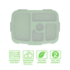 Bentgo Kids Tray With Transparent Cover 28 Bentgo Kids Tray With Transparent Cover -Bentgo BKTRAY G 2