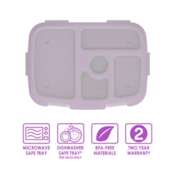 Bentgo Kids Tray With Transparent Cover 33 Bentgo Kids Tray With Transparent Cover -Bentgo BKTRAY P 2