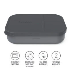 Bentgo Modern Tray With Matte Lid 24 Bentgo Modern Tray With Matte Lid -Bentgo BMDTRAY DG 3