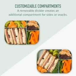 Bentgo Modern Tray With Matte Lid 31 Bentgo Modern Tray With Matte Lid -Bentgo BMDTRAY MG 4