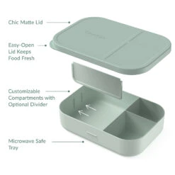 Bentgo Modern Tray With Matte Lid 32 Bentgo Modern Tray With Matte Lid -Bentgo BMDTRAY MG 5