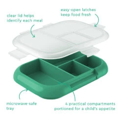 Bentgo Kids Chill Tray With Transparent Cover 40 Bentgo Kids Chill Tray With Transparent Cover -Bentgo Bentgo chill replacement green 3