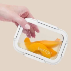 Bentgo 8pc Glass Leak-Proof Meal Prep Set White Stone -Bentgo GUEST 0d66d7b2 5eea 4fb2 816e f7505465a77f