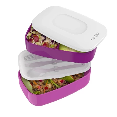 Bentgo Classic All-in-One Stackable Lunch Box Container With Built In Flatware 13 Bentgo Classic All-in-One Stackable Lunch Box Container With Built In Flatware - Image 11
