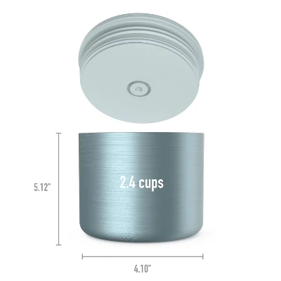 Bentgo Stainless Steel Bowl, Triple Layer Insulation, Leakproof Airtight Lid-2.4 Cup 7 Bentgo Stainless Steel Bowl, Triple Layer Insulation, Leakproof Airtight Lid-2.4 Cup - Image 5