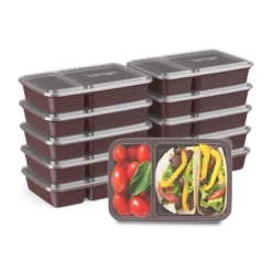 Bentgo Prep 2-Compartment Container - 10pk -Bentgo GUEST 924050ad 5f33 48e5 81a0 1cf3cb8ba3e1