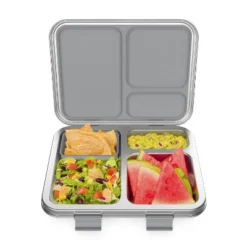 Bentgo Kids' Stainless Steel Leakproof 3 Compartments Bento-Style Lunch Box -Bentgo GUEST 9c046d7d cf57 41c7 b14d 2884a2ce5219