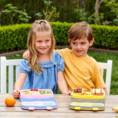 Bentgo Kids' Prints Leakproof, 5 Compartment Bento-Style Lunch Box 3 Bentgo Kids' Prints Leakproof, 5 Compartment Bento-Style Lunch Box