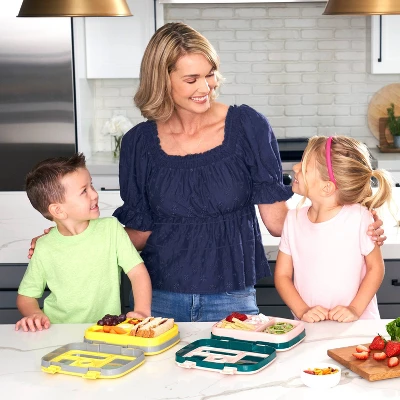 Bentgo Kids' Prints Leakproof, 5 Compartment Bento-Style Lunch Box 5 Bentgo Kids' Prints Leakproof, 5 Compartment Bento-Style Lunch Box - Image 3