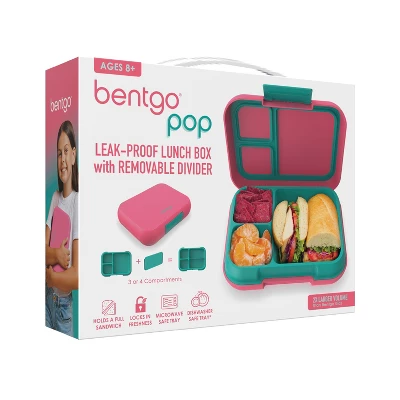 Bentgo Pop Leakproof Bento-Style Lunch Box With Removable Divider-3.4 Cup 8 Bentgo Pop Leakproof Bento-Style Lunch Box With Removable Divider-3.4 Cup - Image 6