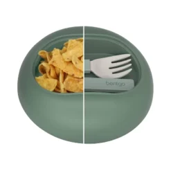 Bentgo Bowl Insulated Leakproof Bowl With Collapsible Utensils & Snack Compartment -Bentgo GUEST f0f6056d 1db9 41f4 84cc 7161111395e2