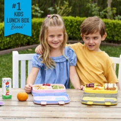 Bentgo Kids Prints Lunch Box & Water Bottle -Bentgo bentgo lunch box bottle bundle rainbow 2