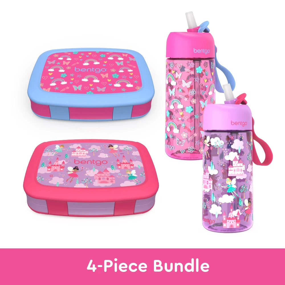 Bentgo Kids Prints Lunch Boxes & Water Bottles 11 Bentgo Kids Prints Lunch Boxes & Water Bottles - Image 9