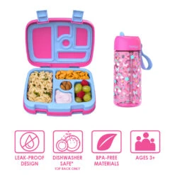 Bentgo Kids Prints Lunch Boxes & Water Bottles 32 Bentgo Kids Prints Lunch Boxes & Water Bottles -Bentgo bentgo lunch box bottle bundle rainbow fairy 3