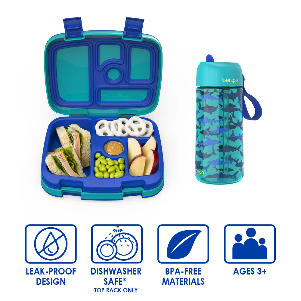 Bentgo Kids Prints Lunch Boxes & Water Bottles 21 Bentgo Kids Prints Lunch Boxes & Water Bottles - Image 19