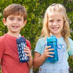 Bentgo Kids Prints Lunch Boxes & Water Bottles 41 Bentgo Kids Prints Lunch Boxes & Water Bottles -Bentgo bentgo lunch box bottle bundle rocket shark 4