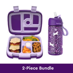 Bentgo Kids Prints Lunch Box & Water Bottle