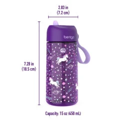 Bentgo Kids Prints Lunch Box & Water Bottle -Bentgo bentgo lunch box bottle bundle unicorn 8