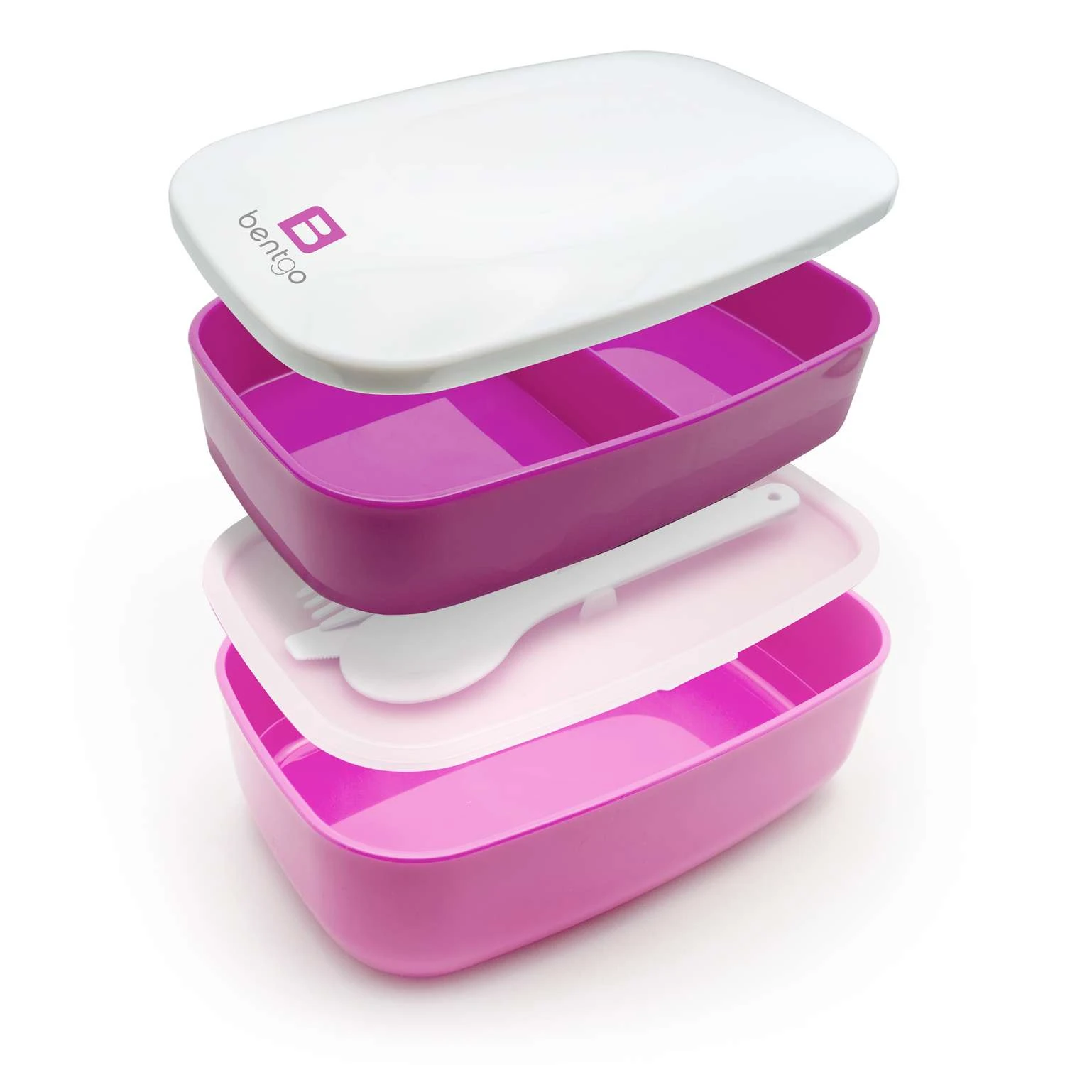 Bentgo Purple Lunch Box 1 Pk 4 Bentgo Purple Lunch Box 1 Pk - Image 2