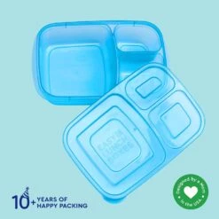 Bentgo Easy Lunch Boxes 3 Compartments Jewel Bright Colors Snack Container 10 Pk -Bentgo eca6e77e ef91 4306 b9e9 e1708607a458