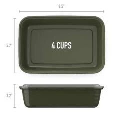 Bentgo 4 Cups Khaki Green Meal-Prep Container 10 Pk 14 Bentgo 4 Cups Khaki Green Meal-Prep Container 10 Pk -Bentgo f4acd2f9 8e0d 4108 8358 bd550dc91308