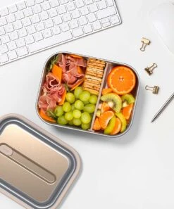 Gold Stainless Steel Leak-Proof Lunch Box -Bentgo zu102518702 alt 3 tm1641935421