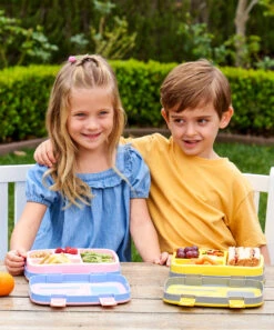 Orange & Blue Planes Five-Compartment Lunch Box -Bentgo zu105942216 alt 4 tm1653657405