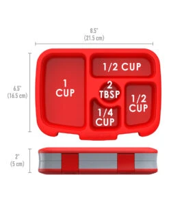 Red & Gray Trucks Five-Compartment Bento Lunch Box -Bentgo zu105946995 alt 3 tm1653657405